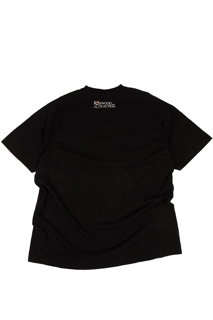 The Hundreds Rosewood Logo T-Shirt Schwarz XXL Vintage