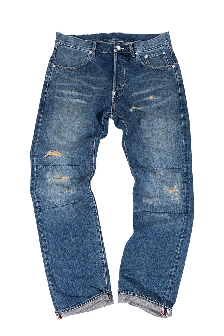 Public Label Blue Denim Jeans Blau 32 Vintage Used