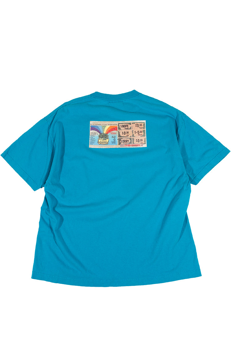 The Hundreds Scratch T-Shirt Cyan XL Vintage