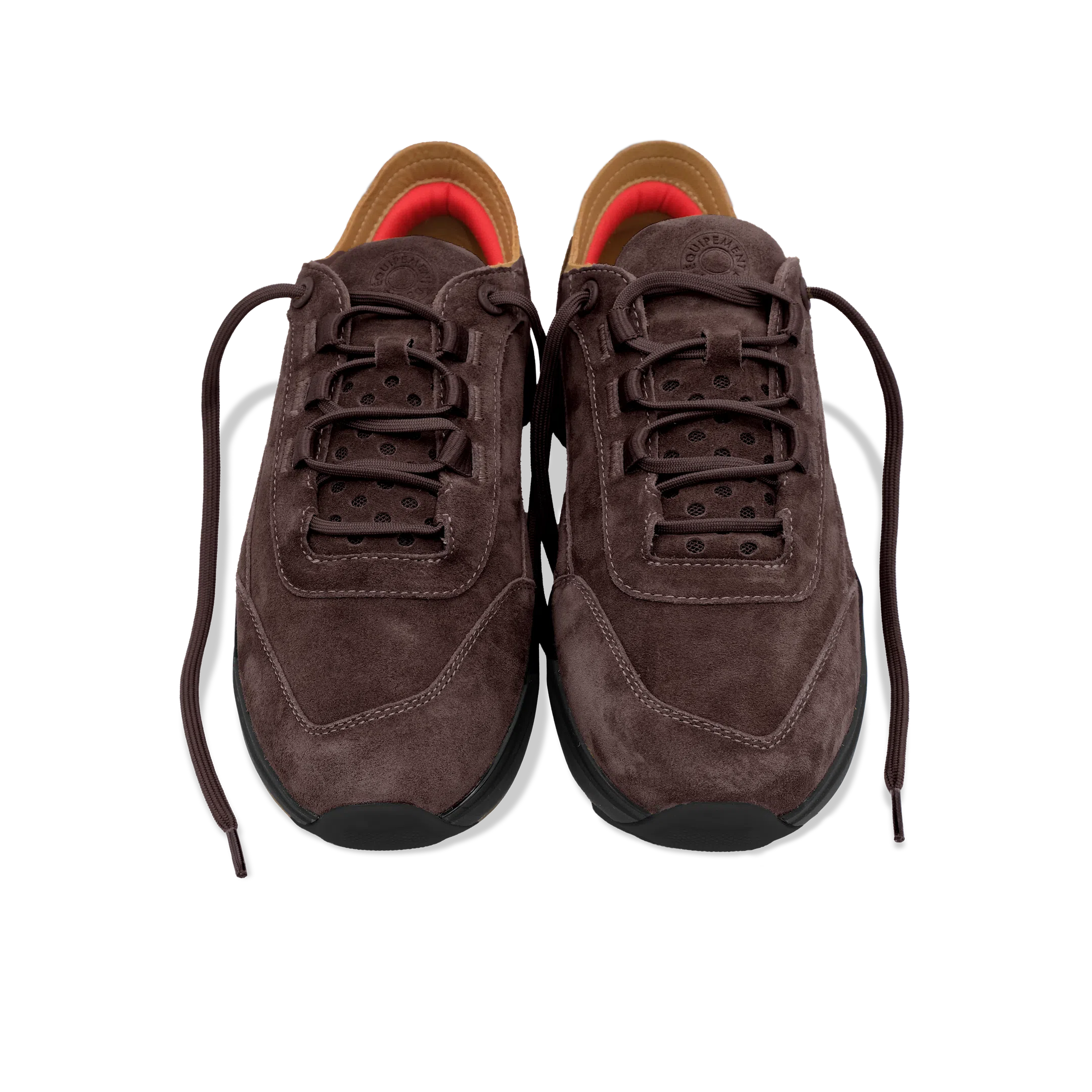 EDV x i:D Lemieux Suede Bootsschuh Chestnut Wildleder