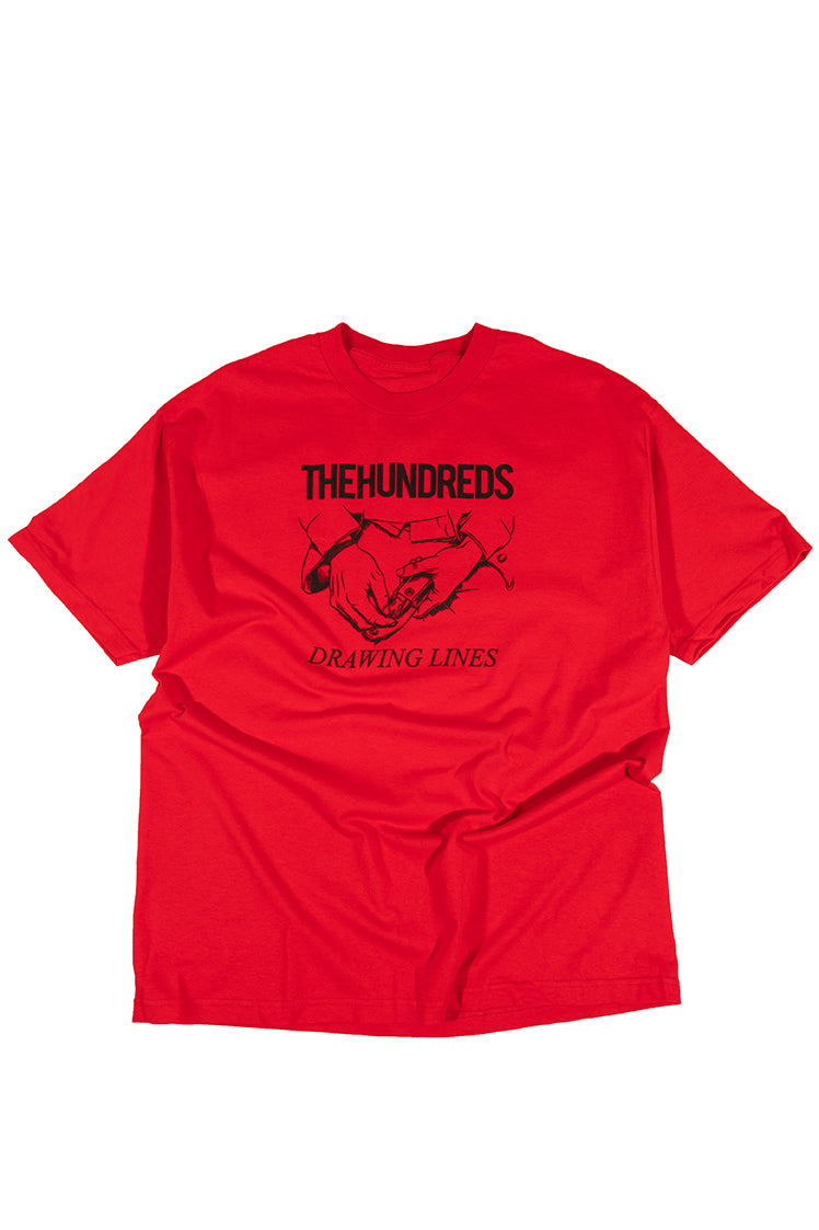 The Hundreds Switch T-Shirt rot XL Vintage Print