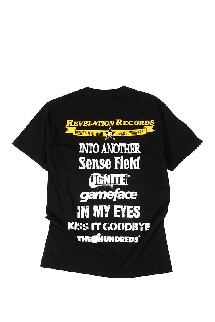 The Hundreds Revelation 25th Anniversary T-Shirt S schwarz