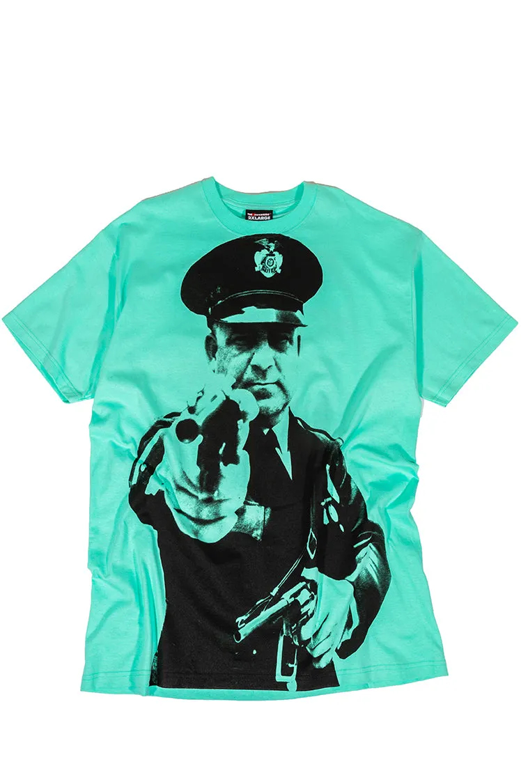 The Hundreds Police State T-Shirt Celadon XXL Vintage