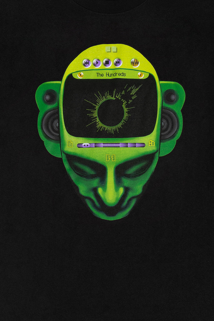The Hundreds Noisemakers Media T-Shirt weiß Baumwolle