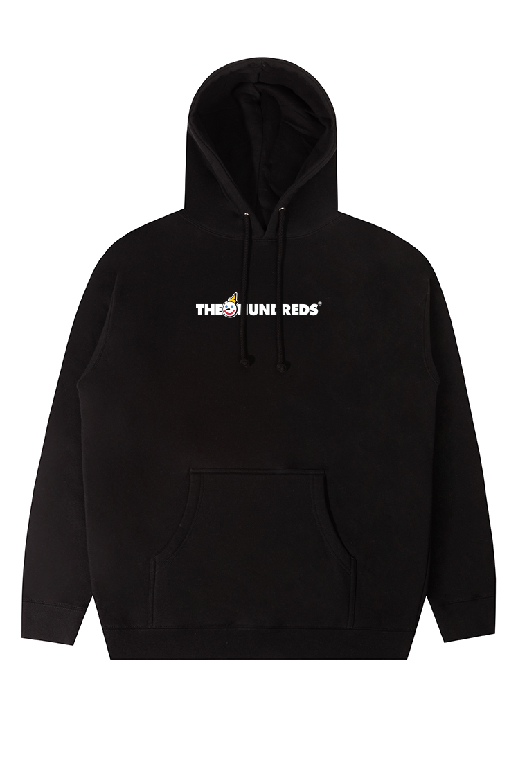 The Hundreds Jack Adam Sweatshirt Schwarz mit Kängurutasche