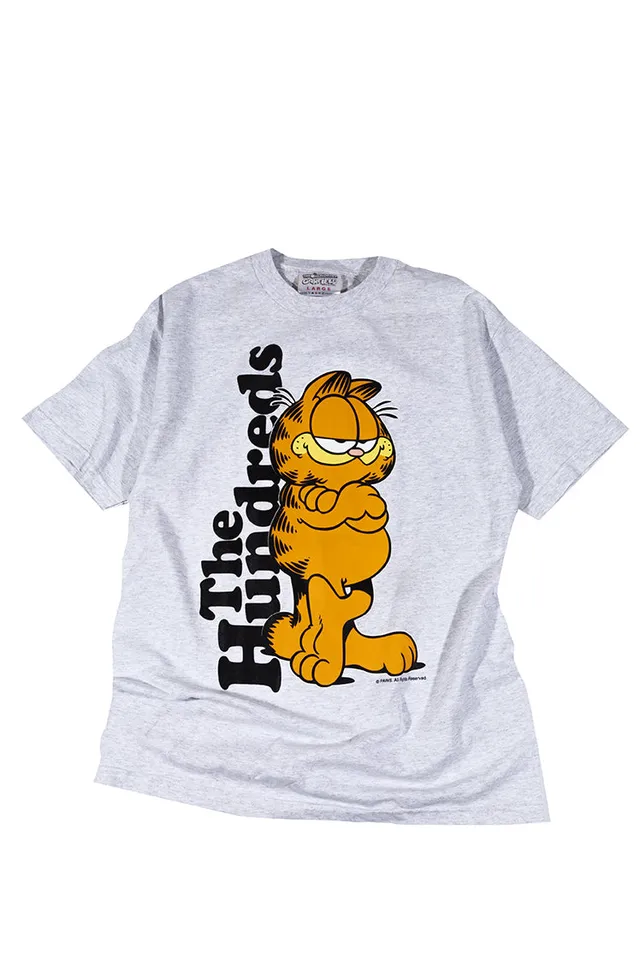 The Hundreds Standing T-Shirt Herren hellgrau L Garfield