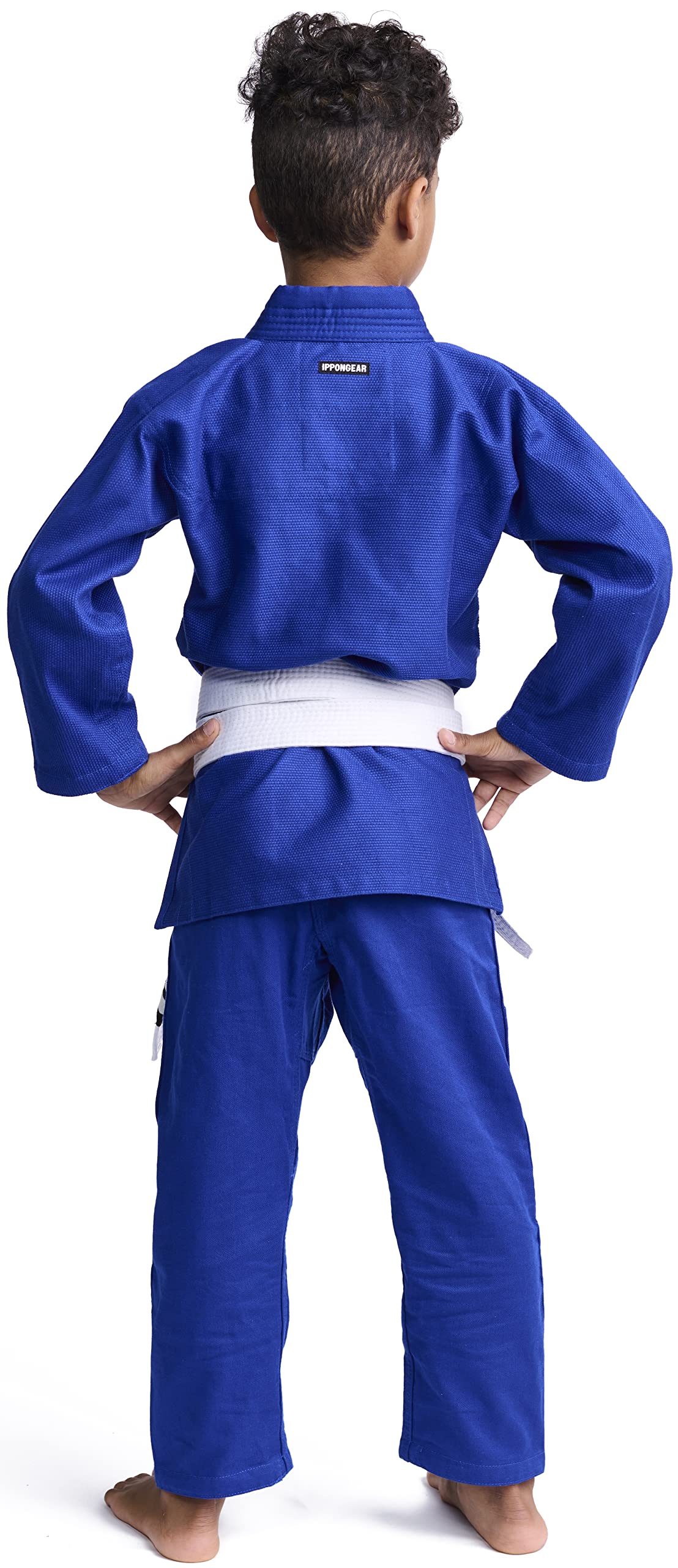 Ippon Gear Rookie BJJ Anzug weiß mit Gürtel