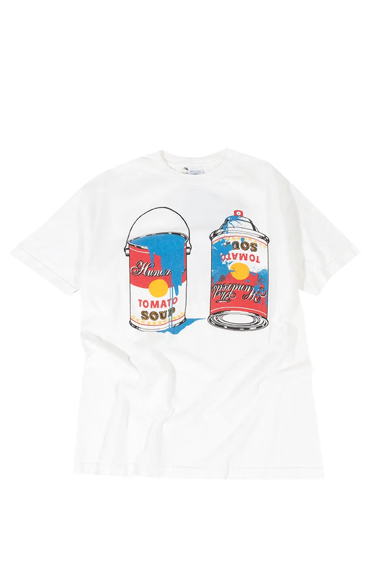 The Hundreds Graphic Tees Campbell Soup T-Shirt Weiß L Vintage