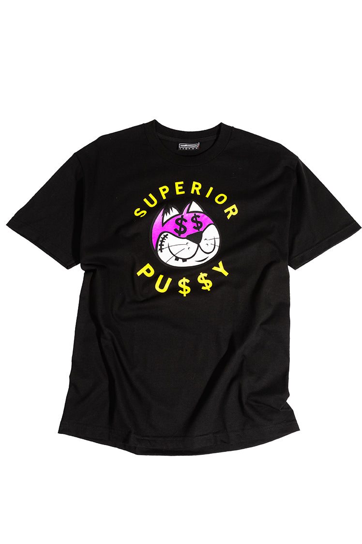 The Hundreds Superior Pu$$y T-Shirt schwarz L Vintage