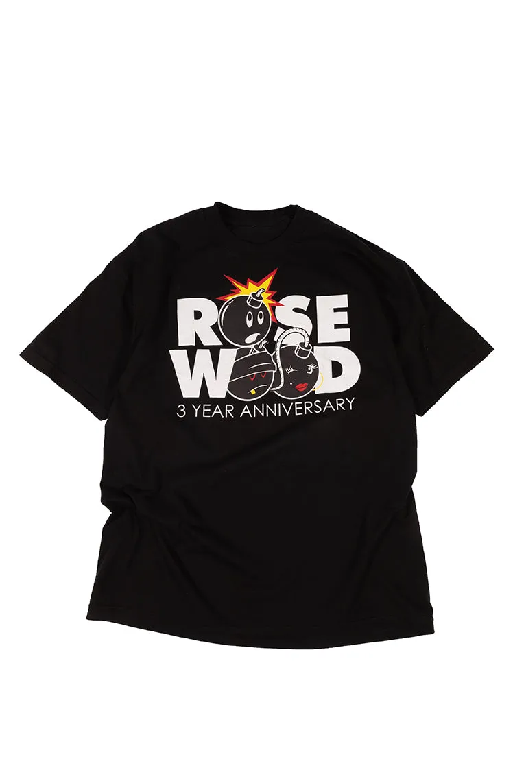 The Hundreds Rosewood T-Shirt schwarz XL Vintage