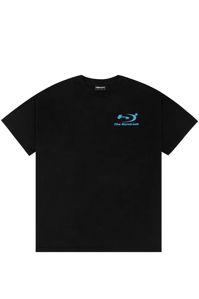 The Hundreds H-Ray T-Shirt schwarz Baumwolle Oversize