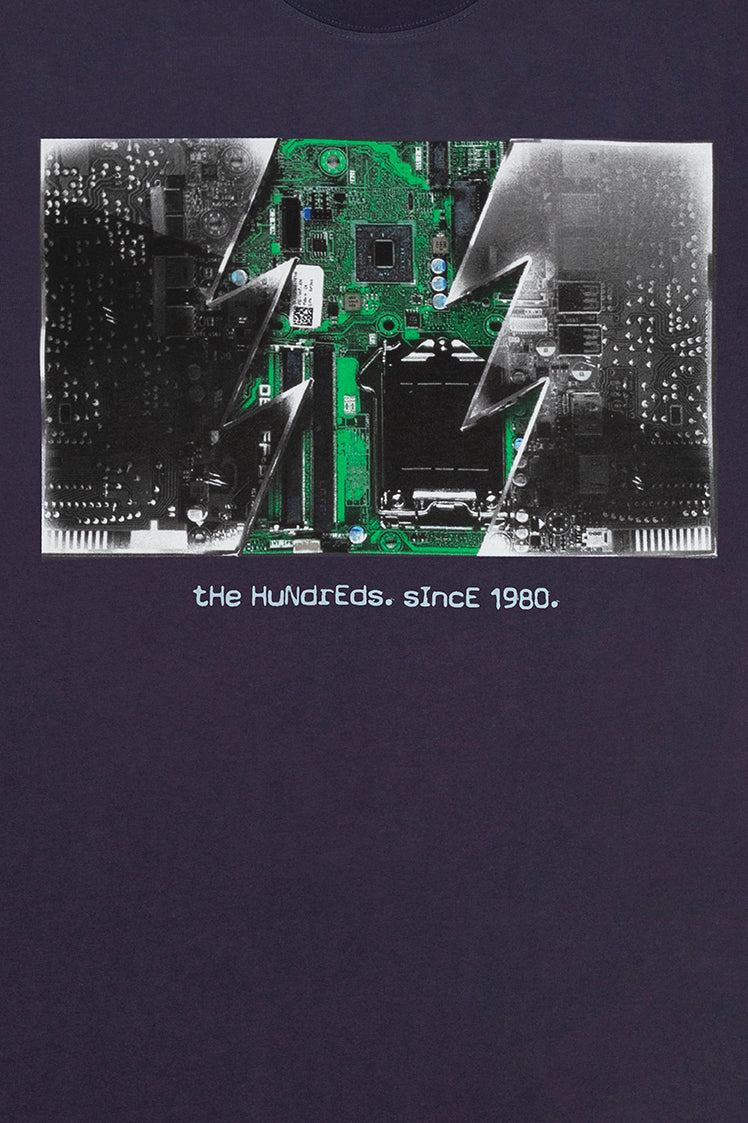 The Hundreds Transparent Wildfire T-Shirt Sage XL Baumwolle