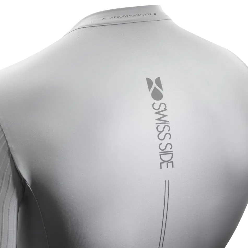 Swiss Side AERO Jersey Classic Radtrikot Dunkelgrau L Aero