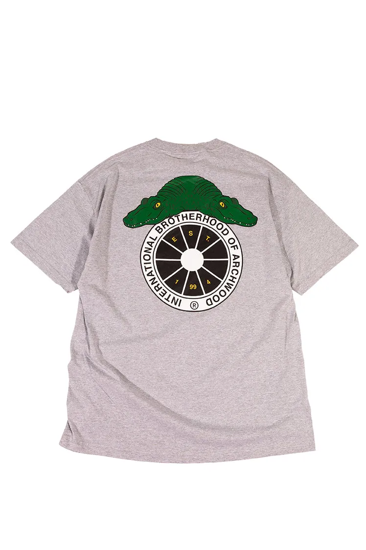 The Hundreds Graphic Tees Archwood T-Shirt Grau XL Backprint