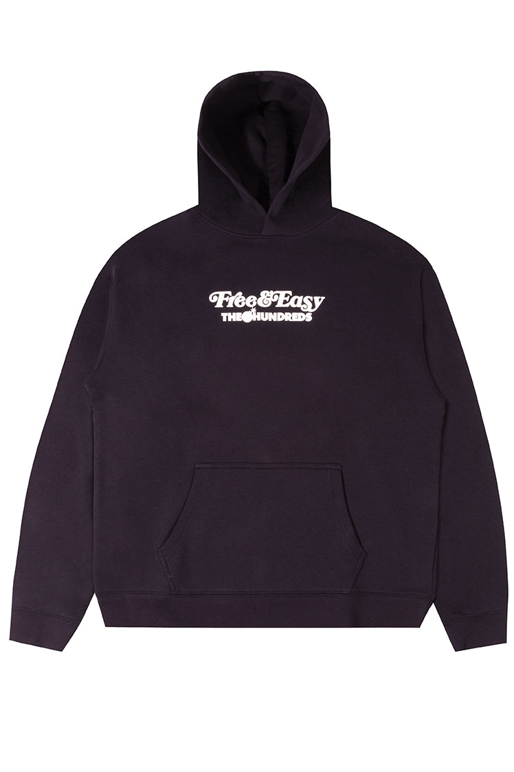 The Hundreds FE Adam Bomb Hoodie Navy Baumwolle S-XXL