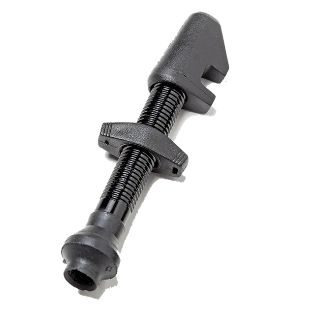 Swiss Side Tubeless Ventil Alu Schwarz 36-48 mm