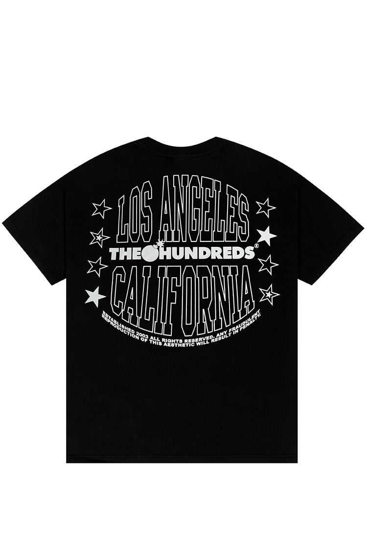 The Hundreds Loaded Bar T-Shirt Off-White Baumwolle