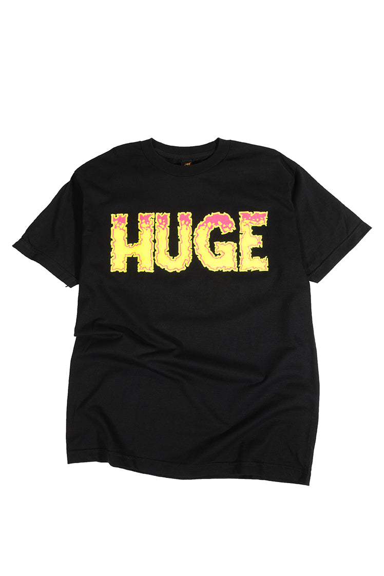The Hundreds Huge T-Shirt Schwarz L Logo-Print