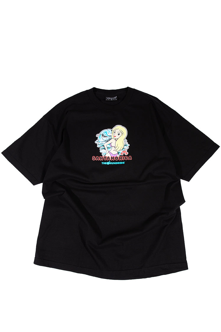 The Hundreds Santa Monica Beach T-Shirt Schwarz XL