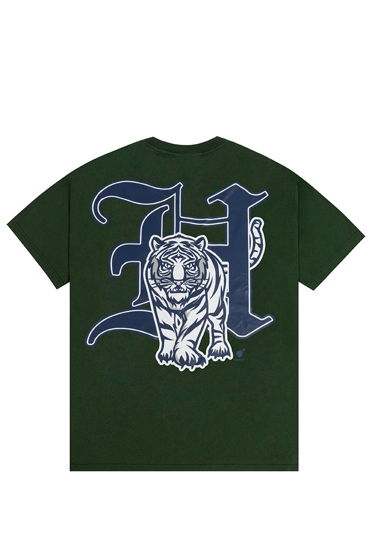 The Hundreds Battle Cat T-Shirt Forest Green L Baumwolle