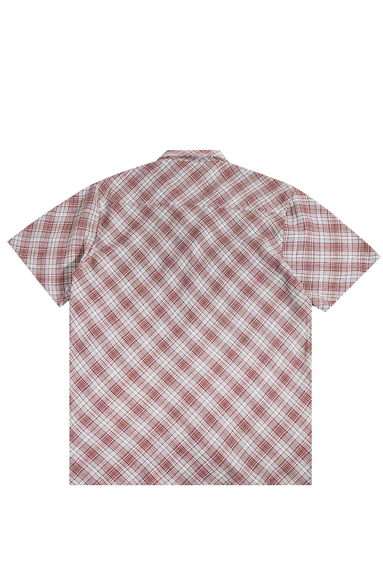 The Hundreds Terrace Hemd bordeaux L Baumwolle