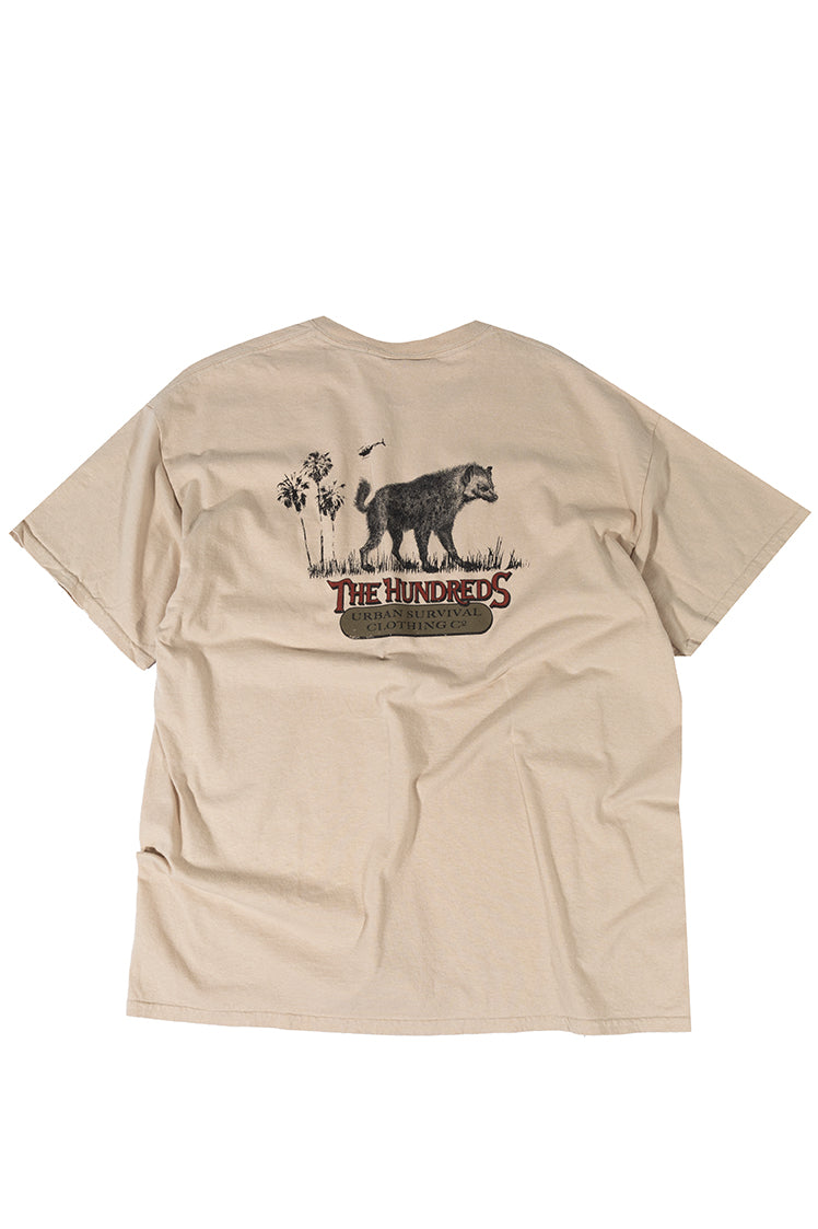 The Hundreds Urban Survival T-Shirt Tan XXL Vintage