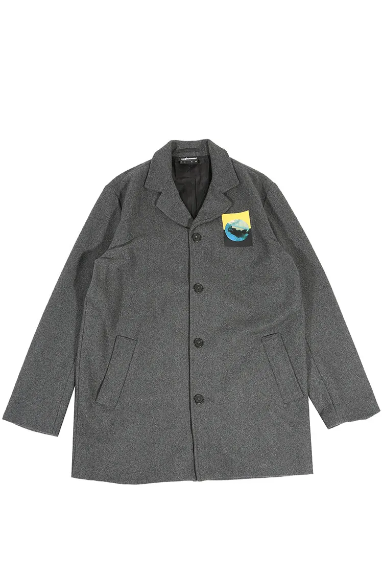 The Hundreds Outerwear Prism Overcoat Mantel grau L
