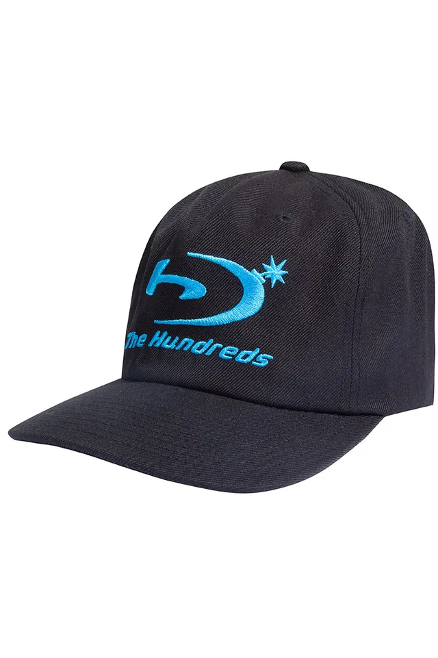 The Hundreds H-Ray Snapback Schwarz One Size