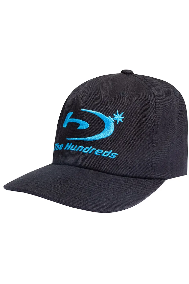 The Hundreds H-Ray Snapback Schwarz One Size
