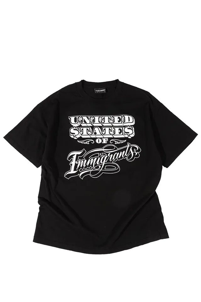 The Hundreds United States of Immigrants T-Shirt Schwarz XL