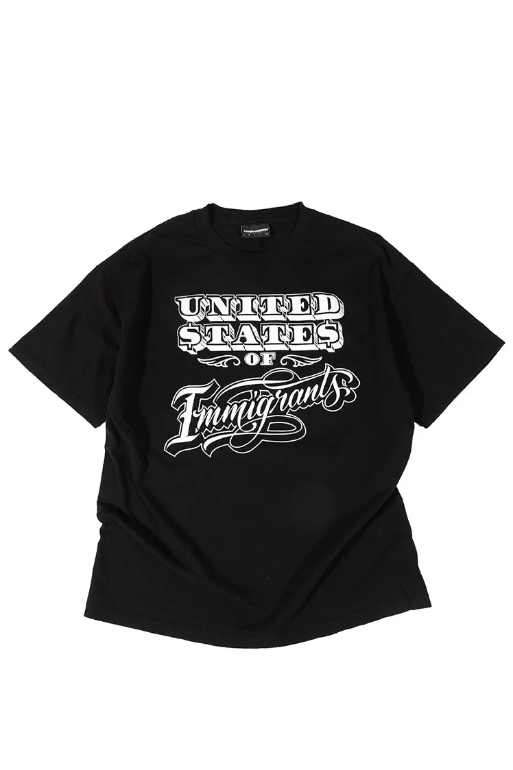The Hundreds United States of Immigrants T-Shirt Schwarz XL