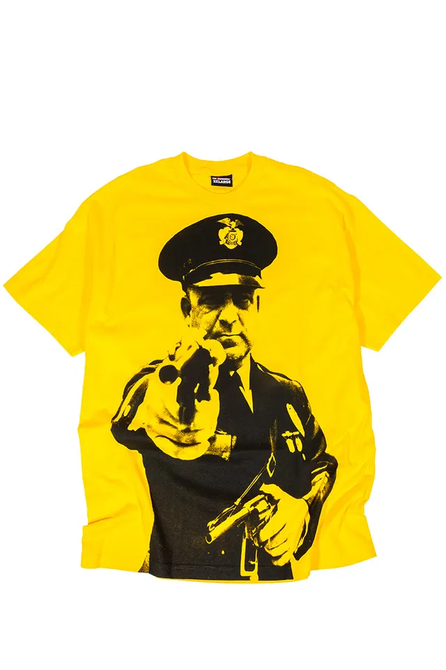 The Hundreds Police State T-Shirt gelb XL