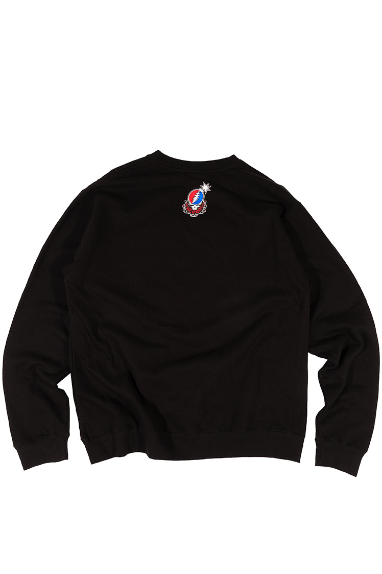 The Hundreds Sweatshirts Grateful Dead Circles Crewneck Schwarz L