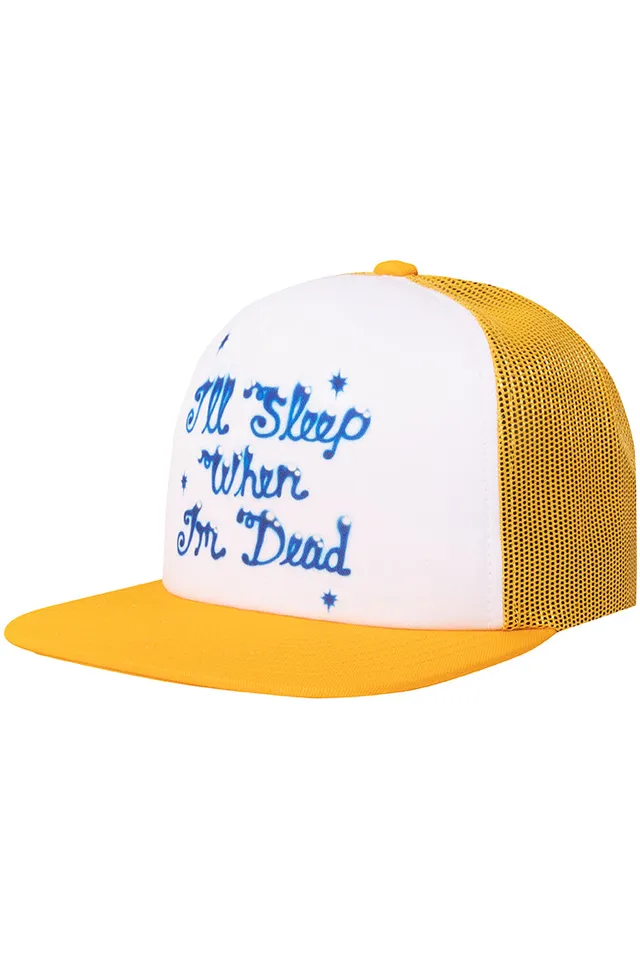 The Hundreds Dead Sleep Snapback Cap Gold OS