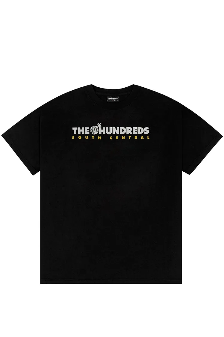 The Hundreds Drew League T-Shirt Schwarz Oversized Baumwolle