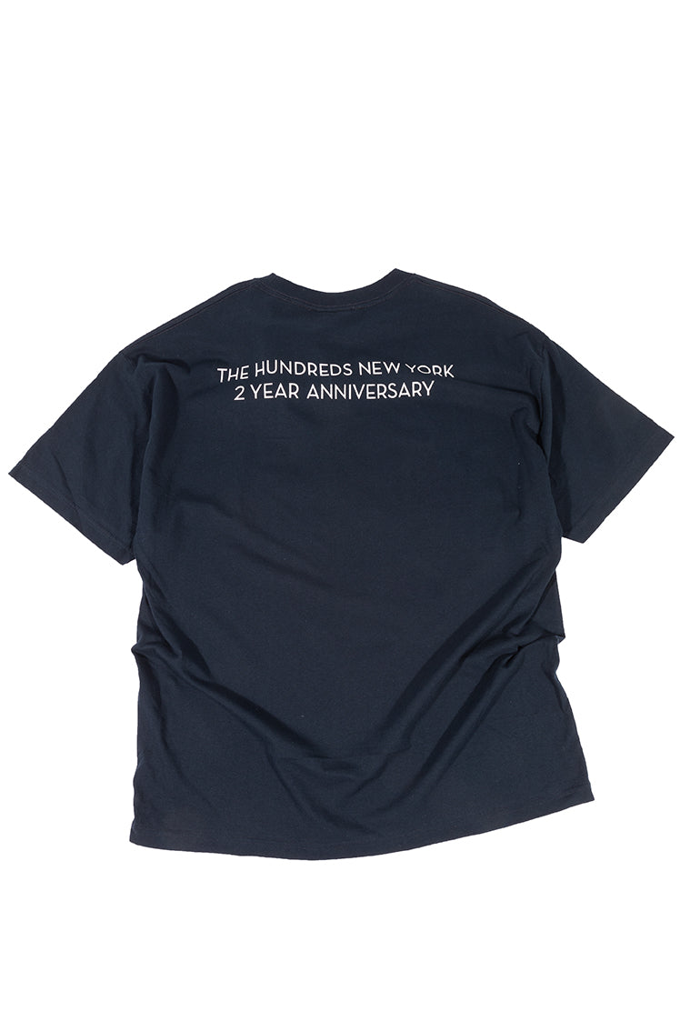 The Hundreds New York T-Shirt Navy 2XL Vintage