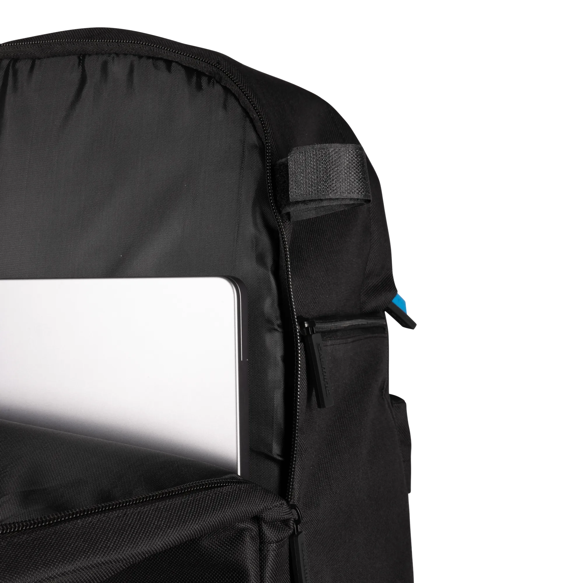 Salming Backpack SR Rucksack schwarz mit Schägerhalter