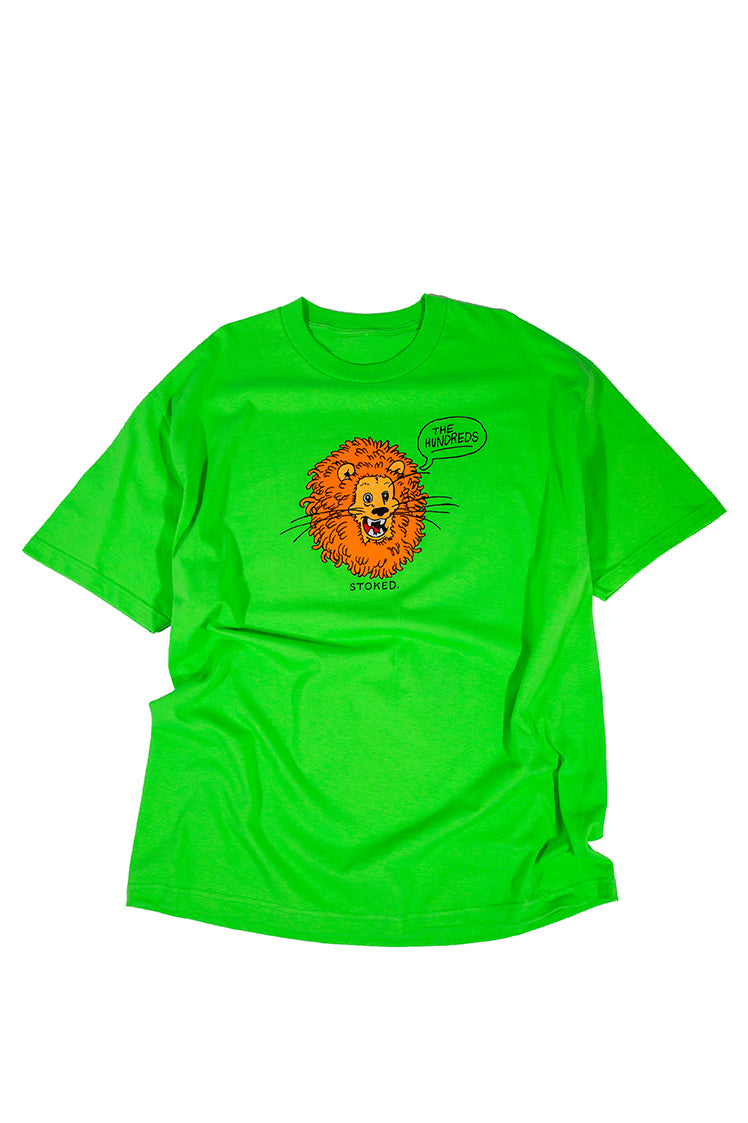The Hundreds Stoked T-Shirt Green XL Lion Vintage