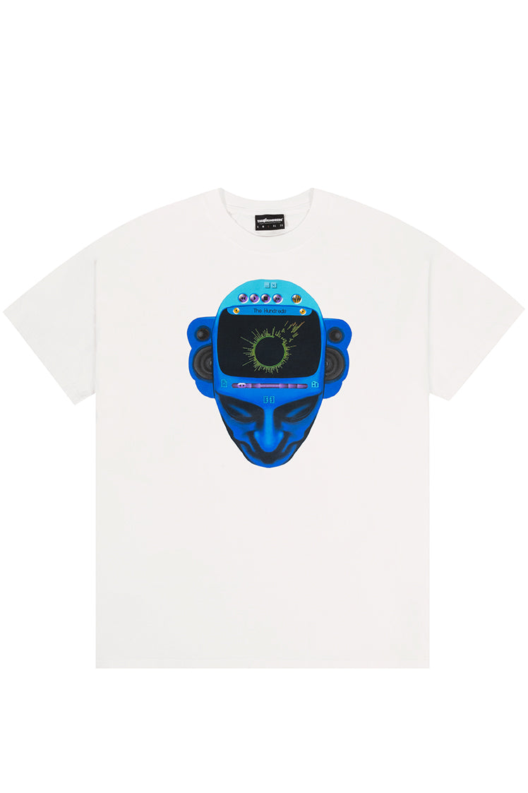 The Hundreds Noisemakers Media T-Shirt weiß Baumwolle