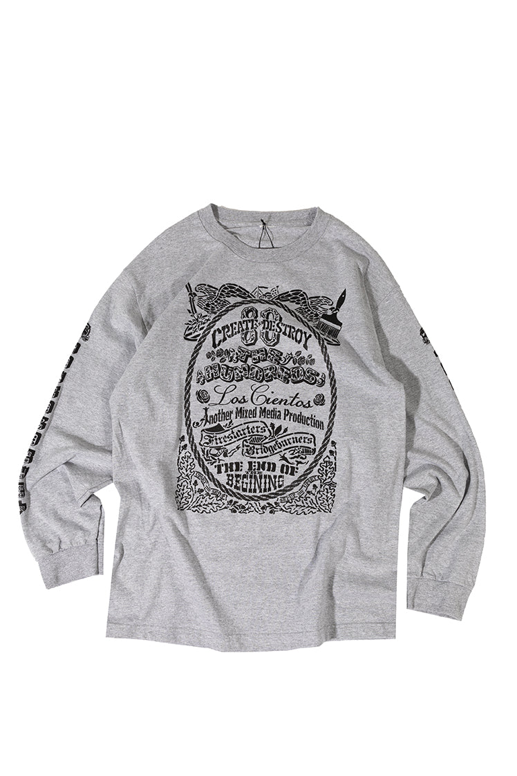 The Hundreds Los Cientos L/S Longsleeve heather L Vintage