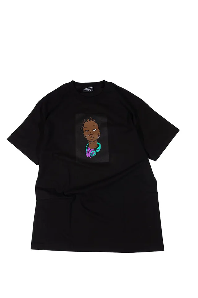The Hundreds Graphic Tees Del T-Shirt Schwarz L Hip Hop