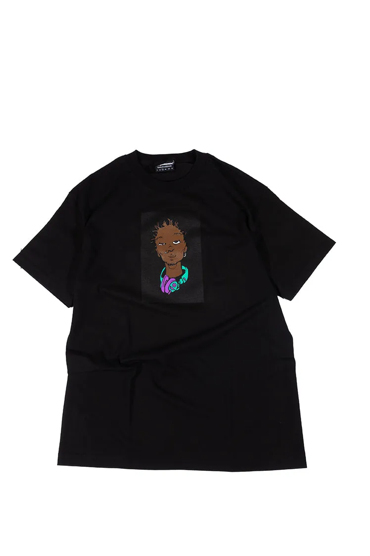 The Hundreds Graphic Tees Del T-Shirt Schwarz L Hip Hop