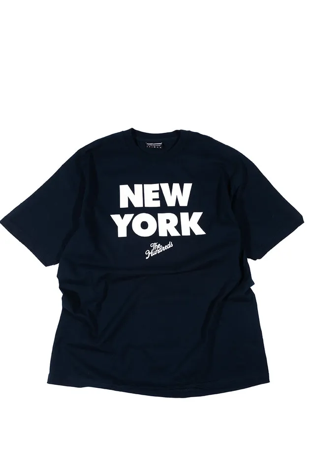 The Hundreds New York T-Shirt Navy XL Store Exclusive