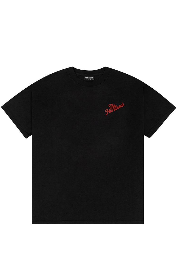 The Hundreds Slant T-Shirt Weiß Oversize Baumwolle Slant