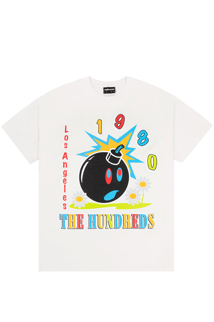 The Hundreds Santee Adam T-Shirt Weiß L Oversize