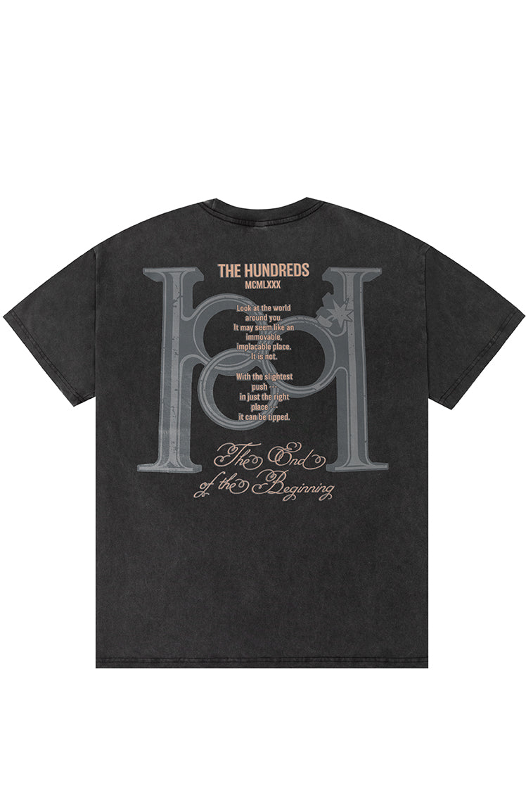 The Hundreds Monogram T-Shirt Oversize Baumwolle S-2XL