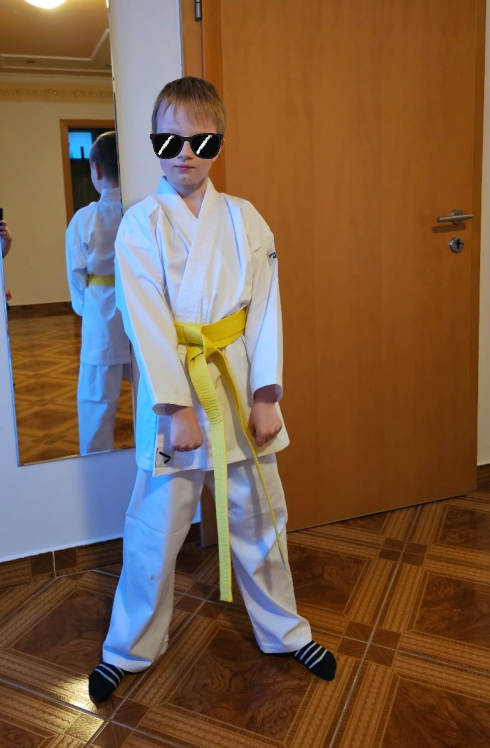 Ippon Gear Club 2 Karateanzug weiss 220 g mit Gürtel
