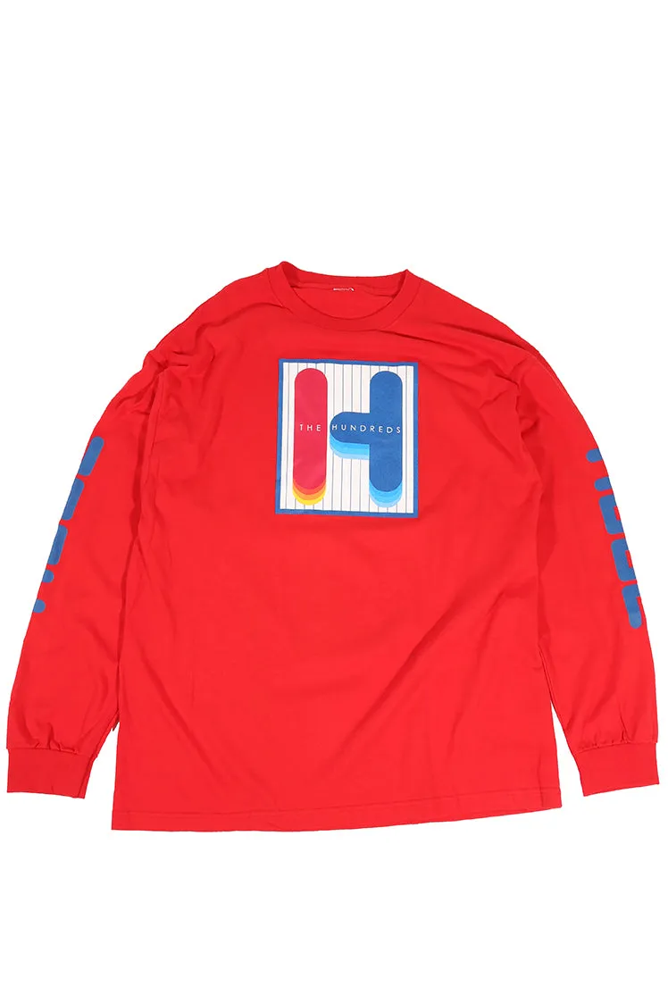 The Hundreds Graphic Tees Disruptor L/S T-Shirt Rot XL