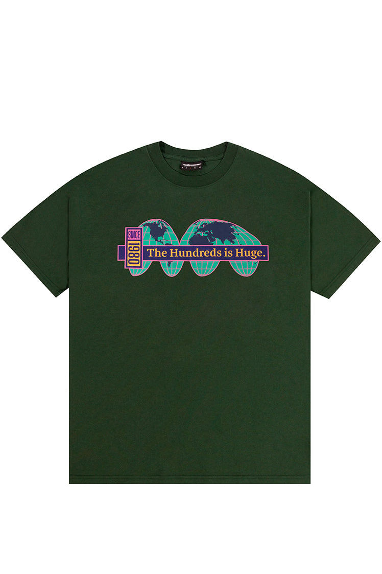 The Hundreds Well Traveled T-Shirt Baumwolle oversized