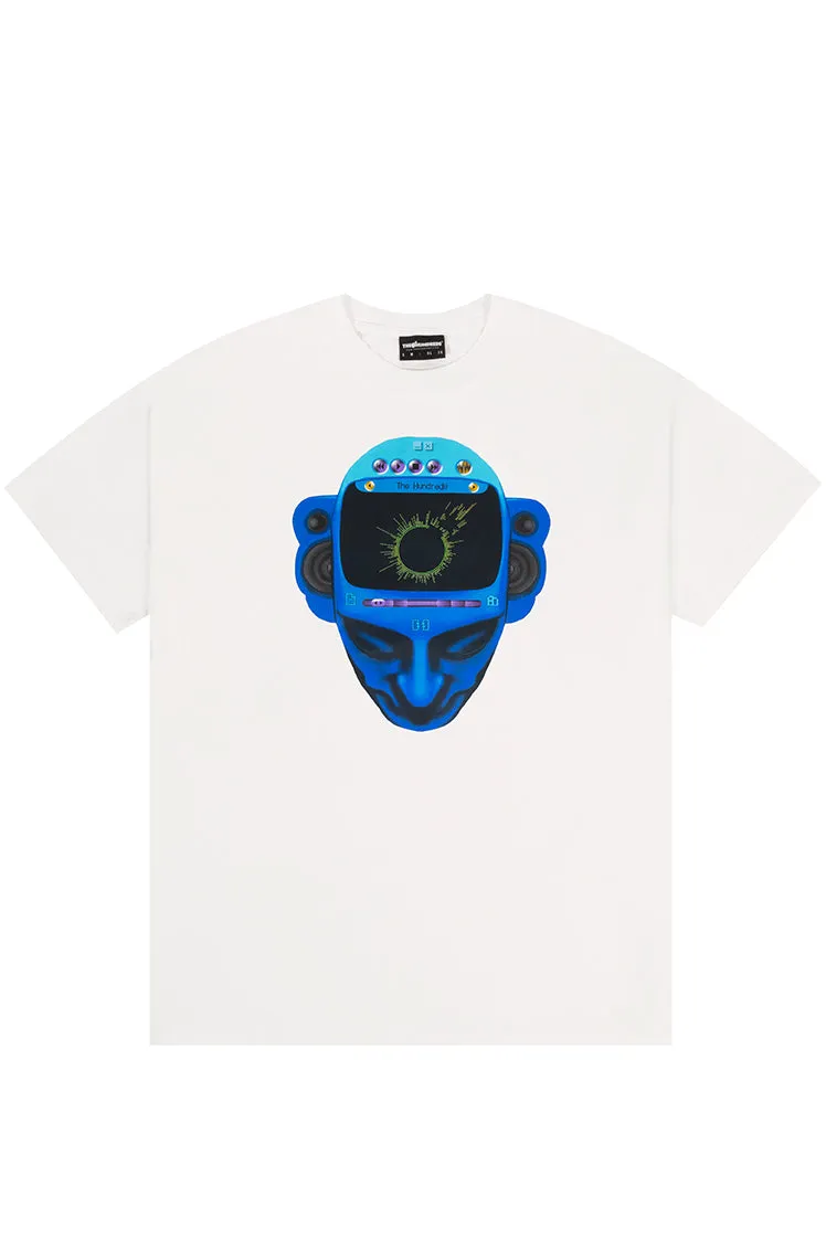 The Hundreds Noisemakers Media T-Shirt weiß Baumwolle